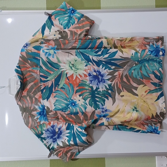 100% silk 2XL* Men's Tommy Bahama Aloha Shirt - Picture 9 of 10